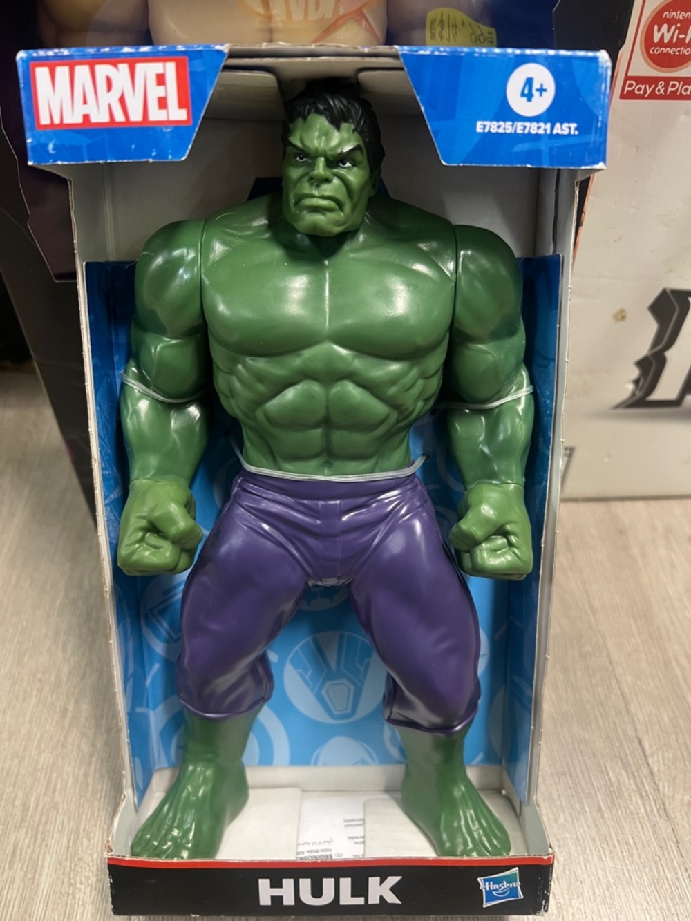 Marvel Hulk Green and Purple Poseable Figure